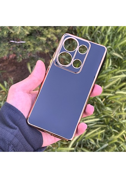 Xiaomi Redmi Note 13 Pro 4g Kılıf Kenar Detaylı Yumuşak Parlak Silikon