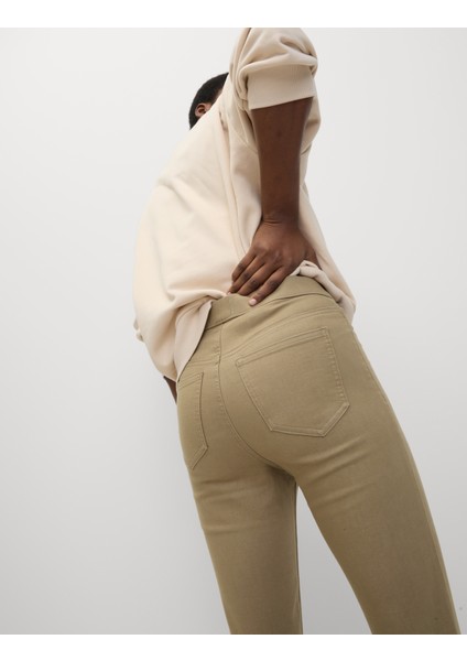 Yüksek Bel Jegging Jean Pantolon modelleri