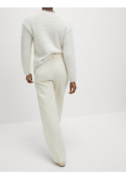Yüksek Bel Straight Leg Pantolon fırsatları