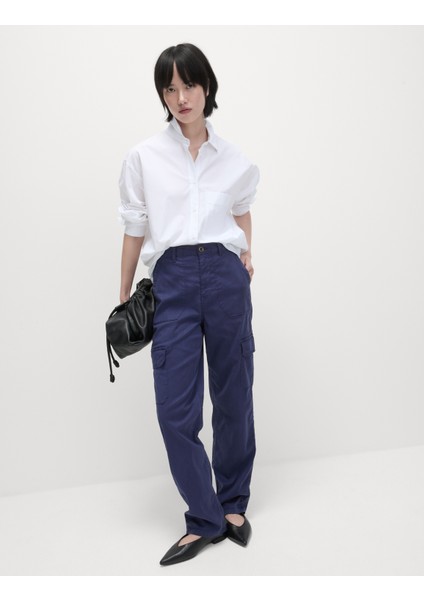 Liyosel Kargo Orta Bel Straight Fit Pantolon modelleri