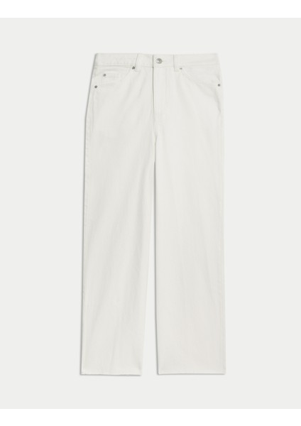 Wide Leg Crop Jean indirimleri