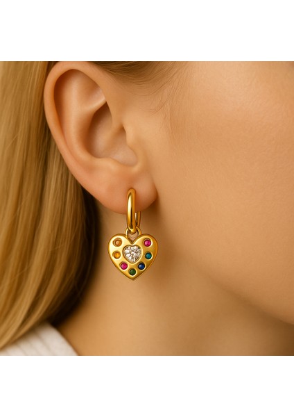 Çelik Kalpli Küpe fiyatları