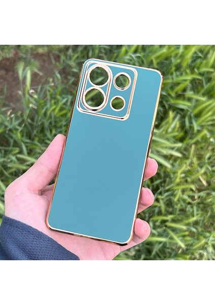 Xiaomi Redmi Note 13 Pro 5g Kılıf Kenar Detaylı Yumuşak Parlak Silikon