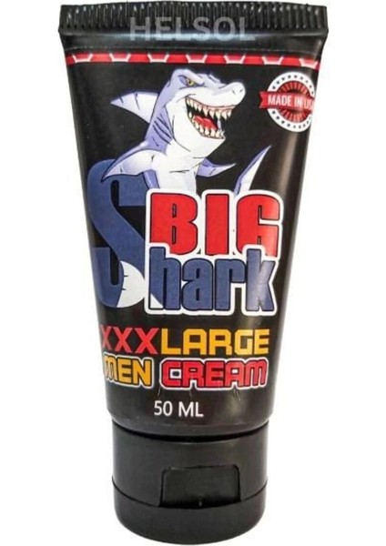 Big Shark Xxl Ekstra Etkili Erkek Bakım Masaj Krem 50 ml x 1 Adet 1 Adet