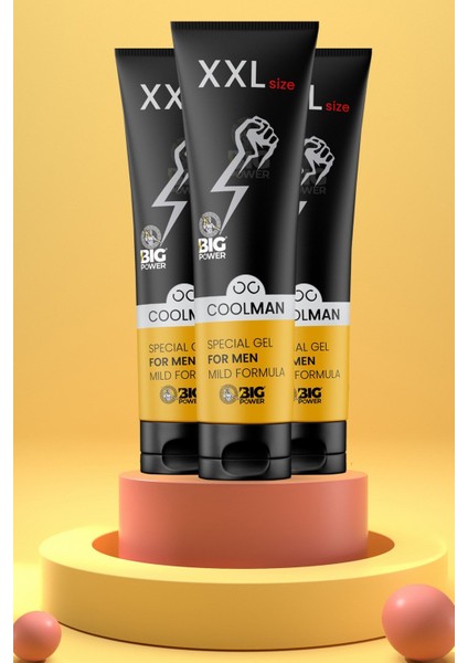 3 Adet Penis Kremi 50 ml Jel 1 Adet