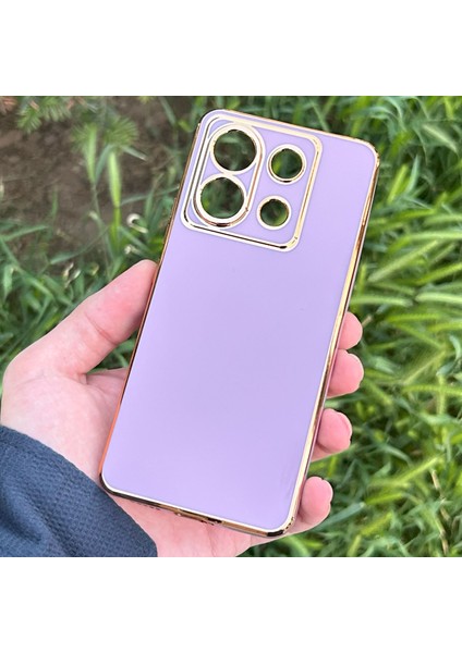 Xiaomi Redmi Note 13 Pro 5g Kılıf Kenar Detaylı Yumuşak Parlak Silikon