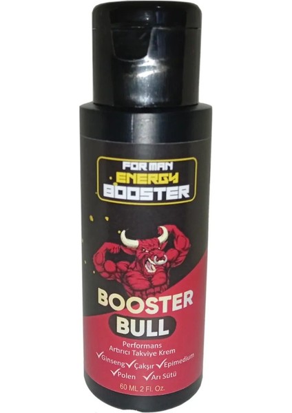 Bull Erkeklere Özel Aktivasion Krem Boosterbull Cream For Men 60 ml 1 Adet