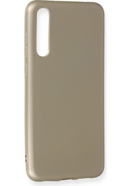 Huawei P20 Pro Kılıf First Silikon - Gold Glstd