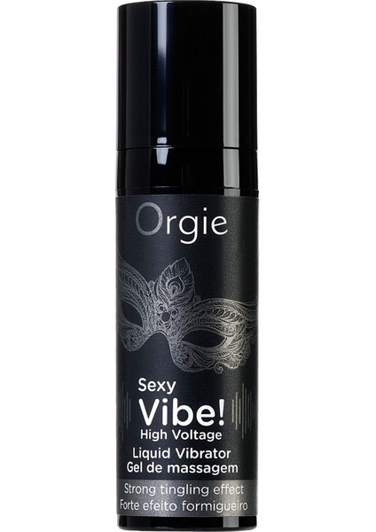 Luxury Orgie Vibe High Voltag Titreşim Etkili Masaj Jeli, 15 ml 1 Adet