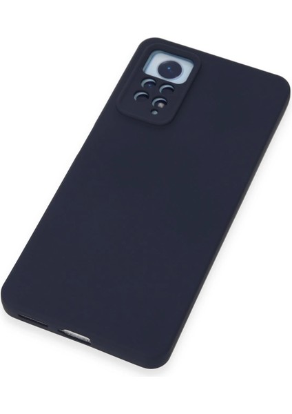 Xiaomi Redmi Note 12 Pro 4g Kılıf Nano Içi Kadife Silikon - Lacivert Glstd