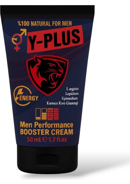 Kırmızı Kore Ginsengli Natural Men Booster Cream 50 ml 1 Adet