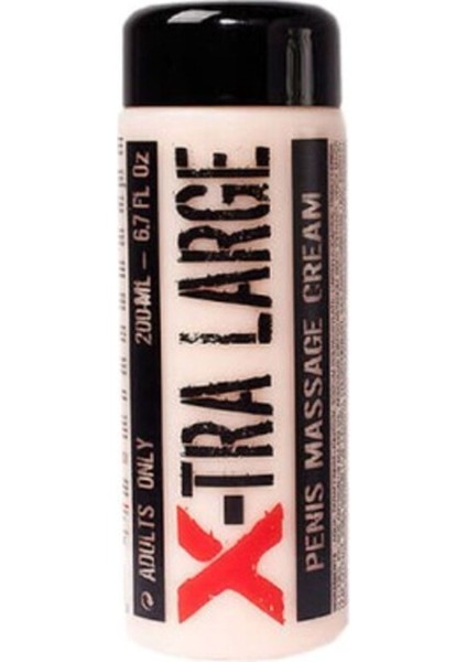 X-Tra Large For Men Massage Cream Erkekler Için Özel Bölge Masaj Bakım Kremi 200 ml X3 Adet 1 Adet