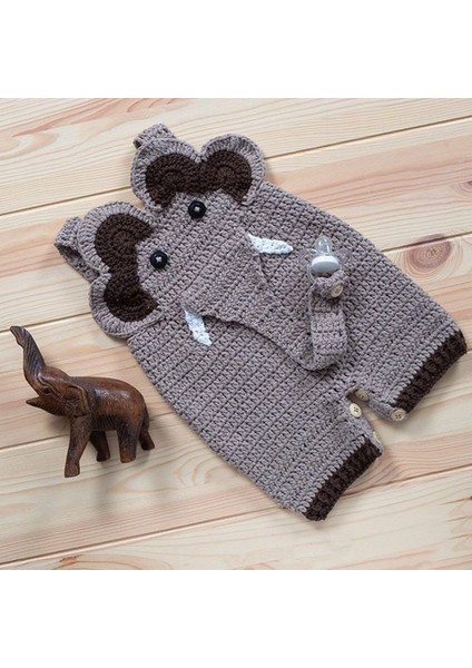 Loren Natural Cotton Antrasit El Örgü Ipi - R082 - 33899