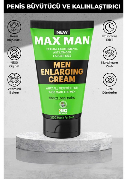Luxury Enlargıng Cream Ekstra Etkili Erkek Uzun Deneyim Kremi 1 Adet