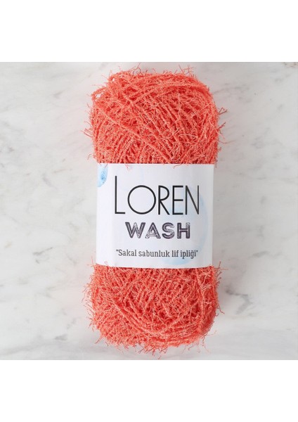Loren Wash Turuncu El Örgü Ipi - R097 - 34025