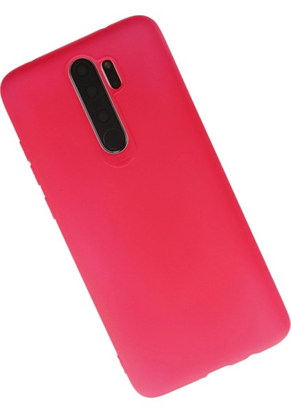 Xiaomi Redmi Note 8 Pro Kılıf First Silikon - Pembe Glstd