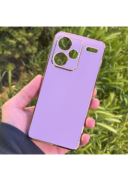 Xiaomi Redmi Note 13 Pro Plus 5g Kılıf Kenar Detaylı Yumuşak Parlak Silikon