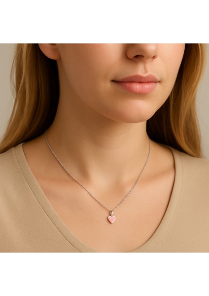 Kalpli Çelik Ince Zincirli Kolye Kadın fiyatları