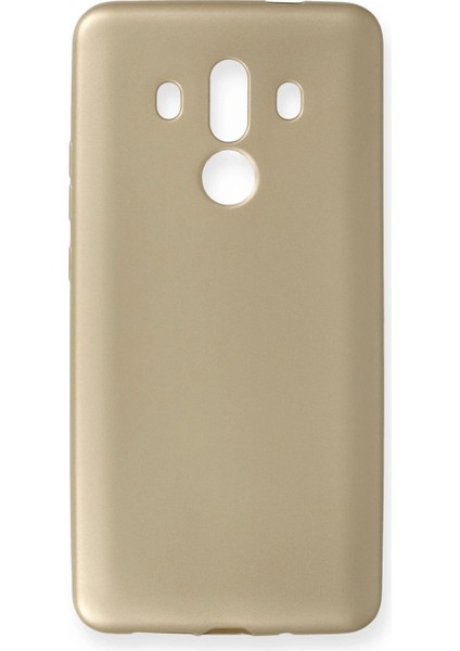 Huawei Mate 10 Pro Kılıf First Silikon - Gold Glstd