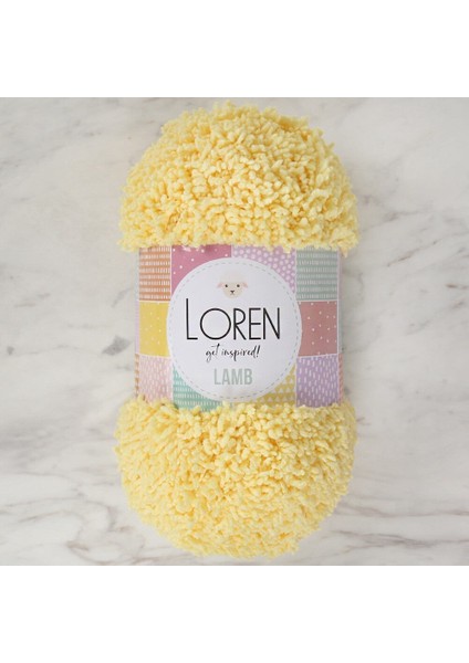 Lamb Sarı El Örgü ipi - R031