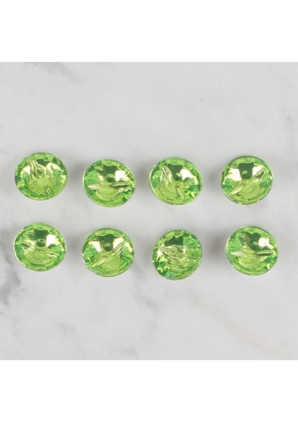 Loren Crafts Yeşil 8 Li Düğme - 211