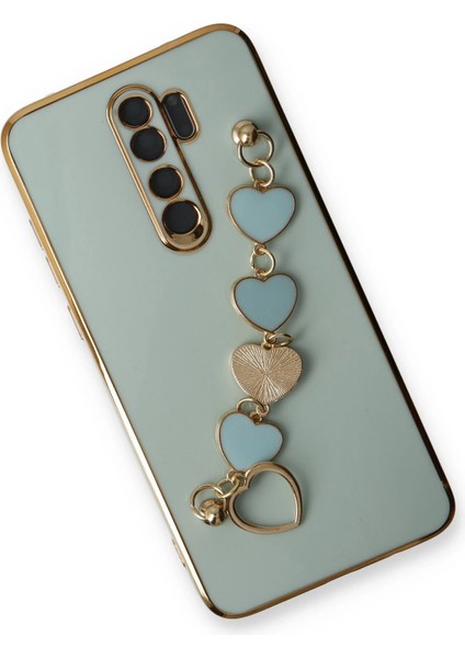 Xiaomi Redmi Note 8 Pro Kılıf Esila Silikon - Su Yeşili Glstd