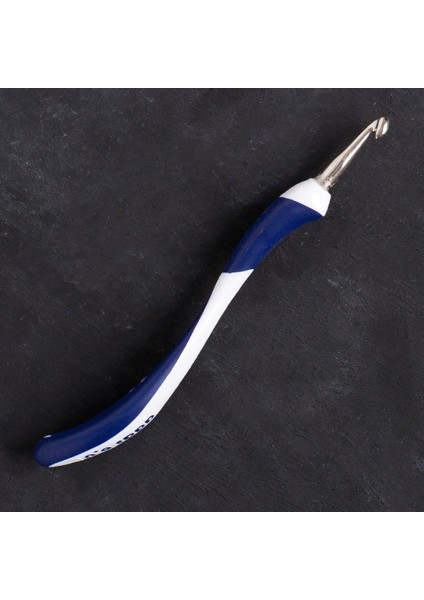 Addi Swing 6mm 16cm Lacivert Ergonomik Yün Tığ - 1