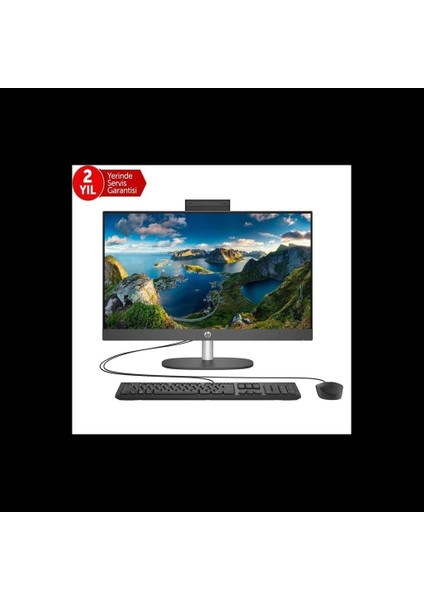 B6JC9ES, Proone 240 G10, İ5-1334U, 23,8&quot; Fhd Ekran, 16GB Ram, 512GB Ssd, Paylaşımlı Ekran Kartı, Free Dos All In One Pc, Siyah (2 Yıl Yerinde Garanti)