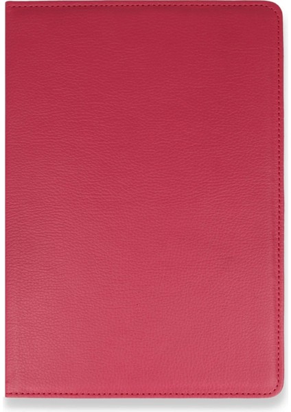 Samsung Galaxy T860 Tab S6 10.5 Kılıf 360 Tablet Deri Kılıf - Pembe Glstd