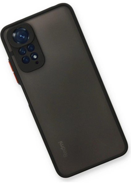 Xiaomi Redmi Note 11 Pro Kılıf Montreal Silikon Kapak - Siyah Glstd