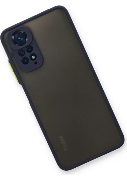 Xiaomi Redmi Note 11 Kılıf Montreal Silikon Kapak - Lacivert Glstd
