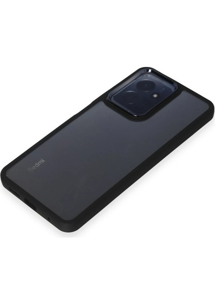 Xiaomi Redmi Note 12 4g Kılıf Dora Kapak - Siyah Glstd