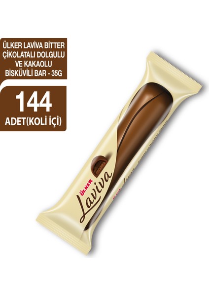 Lavıva Dolgulu ve Bıskuvılı Çıkolata 35GR X144 Adet