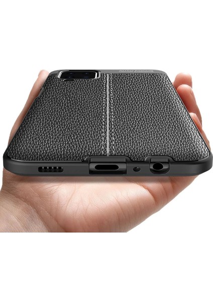 Samsung Galaxy A12 Kılıf Auto Focus Kapak - Kırmızı Glstd