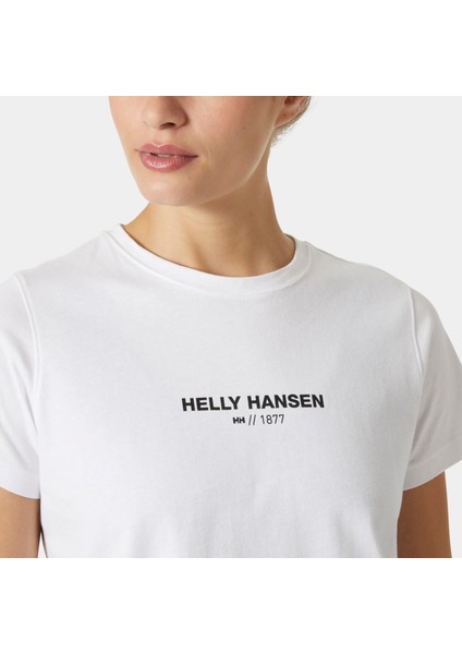 Helly Hansen W Core T-Shırt 2.0 Kadin Beyaz Tshirt HHA.54591-HHA.001