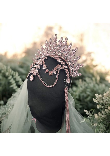 Alınlıklı Taç Büyük Gelin,kına,nişan,söz,after,bride,party Taç modelleri