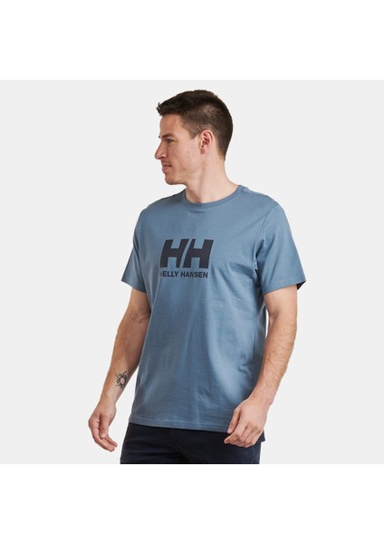 Helly Hansen Hh Logo T-Shırt 3.0 Erkek Lacivert Tshirt HHA.54596-HHA.601 modelleri