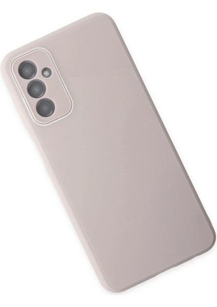 Samsung Galaxy M23 Kılıf Glass Kapak - Pembe Glstd