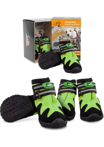 Luxury Outdoor Köpek Ayakkabı Yeşil Xxl 6.5 cm 1 Adet