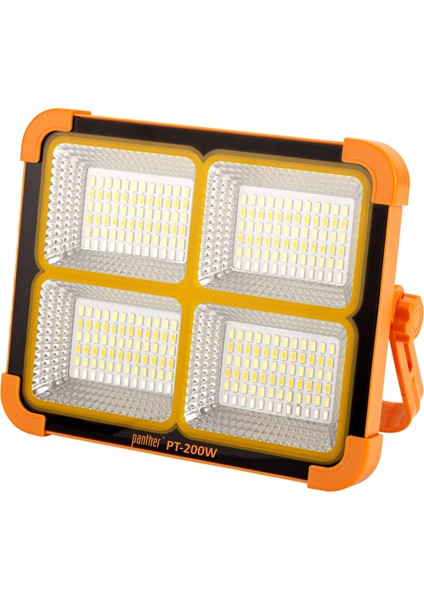 Panther PT-200W USB Şarjlı Solar Projektör