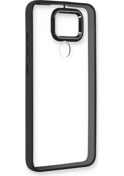 Xiaomi Redmi Note 9 Kılıf Dora Kapak - Siyah Glstd