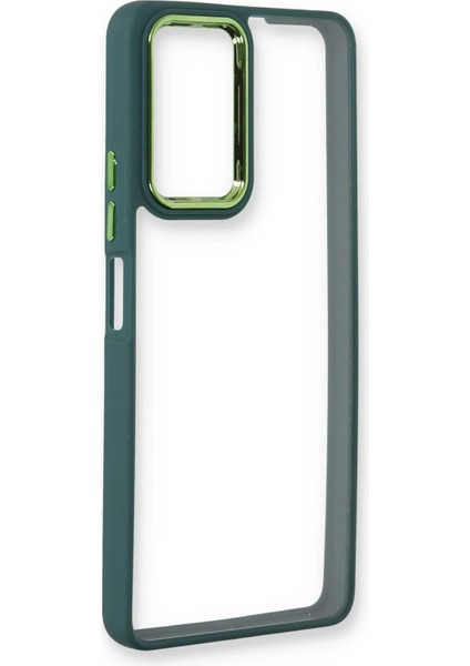 Xiaomi Redmi Note 11 Pro Kılıf Dora Kapak - Haki Yeşil Glstd