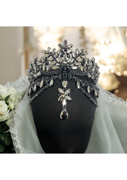 Alınlıklı Gelin Tacı ,kına,nişan,söz,after,bride,party Taç
