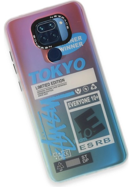 Xiaomi Redmi Note 9 Kılıf Estoril Desenli Kapak - Estoril - 1 Glstd