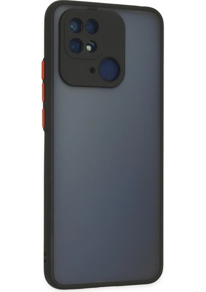 Xiaomi Redmi 10C Kılıf Montreal Silikon Kapak - Siyah Glstd