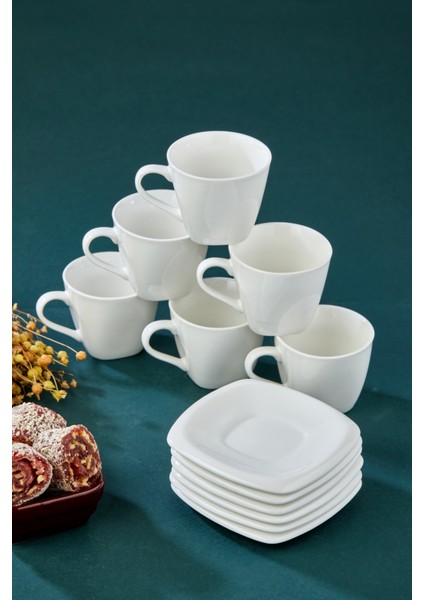 ☕ 6'Lı Beyaz Porselen Kahve Fincanı Takımı – Minimalist Ve Zarif Tasarım modelleri