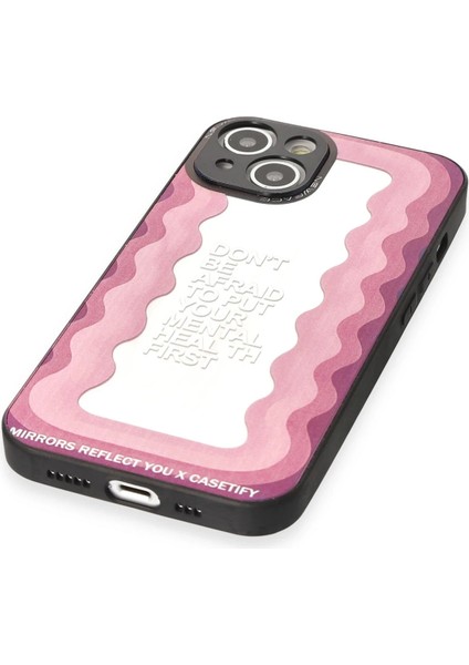 Apple iPhone 14 Kılıf Mirror Desenli Kapak - Mirror - 11 Glstd