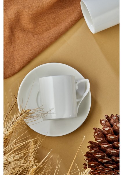 ☕ 6'Lı Beyaz Porselen Kahve Fincanı Takımı – Minimalist Ve Zarif Tasarım fiyatları