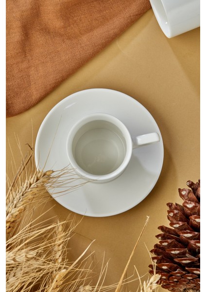 ☕ 6'Lı Beyaz Porselen Kahve Fincanı Takımı – Minimalist Ve Zarif Tasarım modelleri