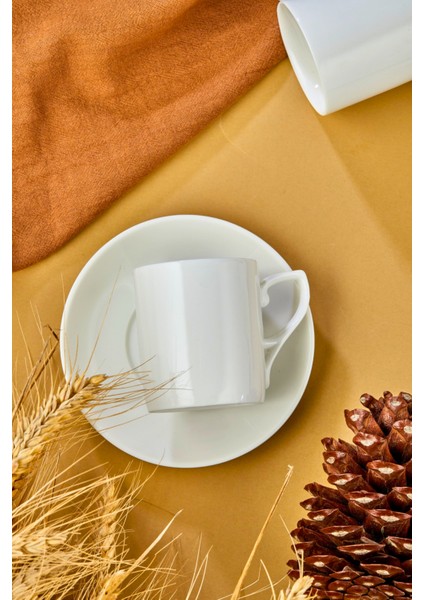 ☕ 6'Lı Beyaz Porselen Kahve Fincanı Takımı – Minimalist Ve Zarif Tasarım indirimleri